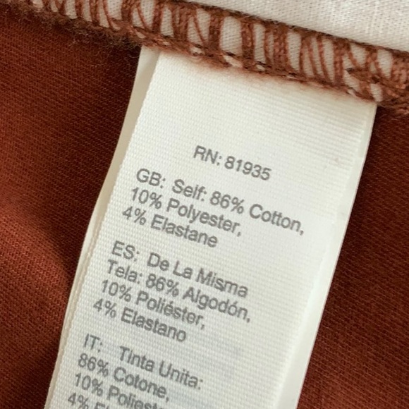 Black Diamond FLOWSTONE CHINO PANT- Rust - Picture 13 of 15